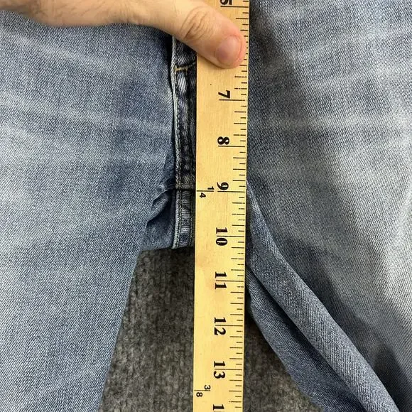 Rag Bone Jeans Mens 30 Fit 2 Slim Medium Wash Blue Stretch Denim Standard Issue - Picture 10 of 14